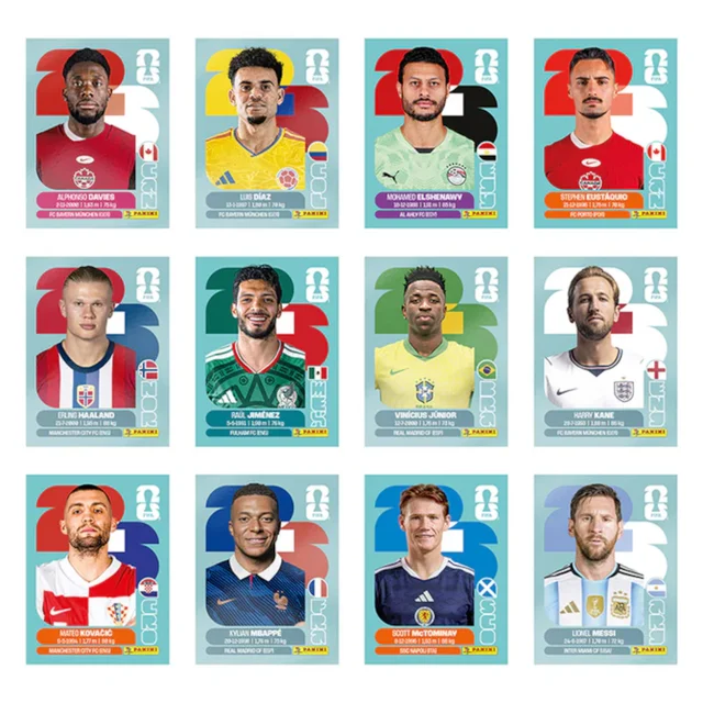 Panini FIFA World Cup 2026 Sticker Collection Gold Hardback Album