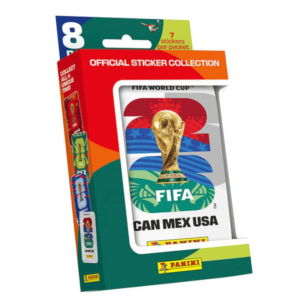 Panini FIFA World Cup 2026 Sticker Collection Pocket Tin Image 1