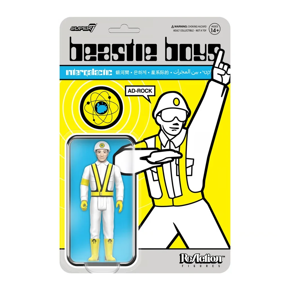 Beastie Boys Wave 04 - Ad-Rock (Intergalactic Crossing Guard) Super7 Image 1