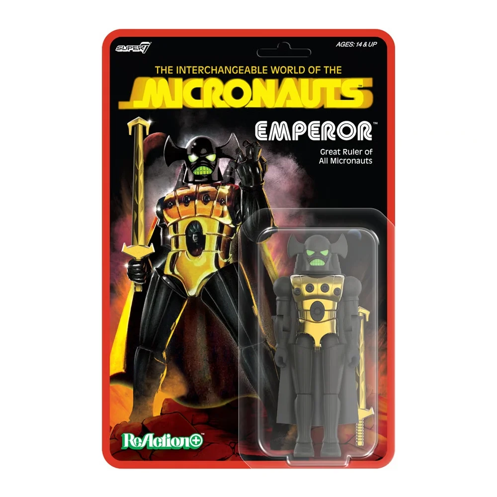 Micronauts ReAction+ Wave 03 - Emperor Super7 Image 1