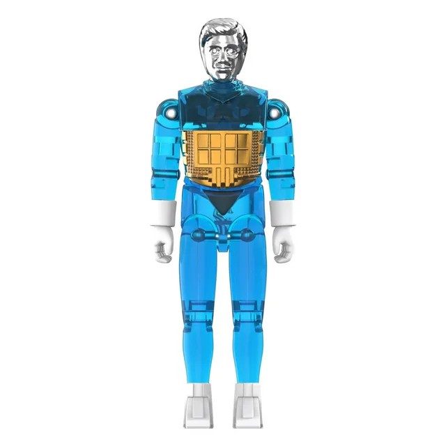 Micronauts ReAction+ Wave 03 - Time Traveler (Translucent Blue) Super7