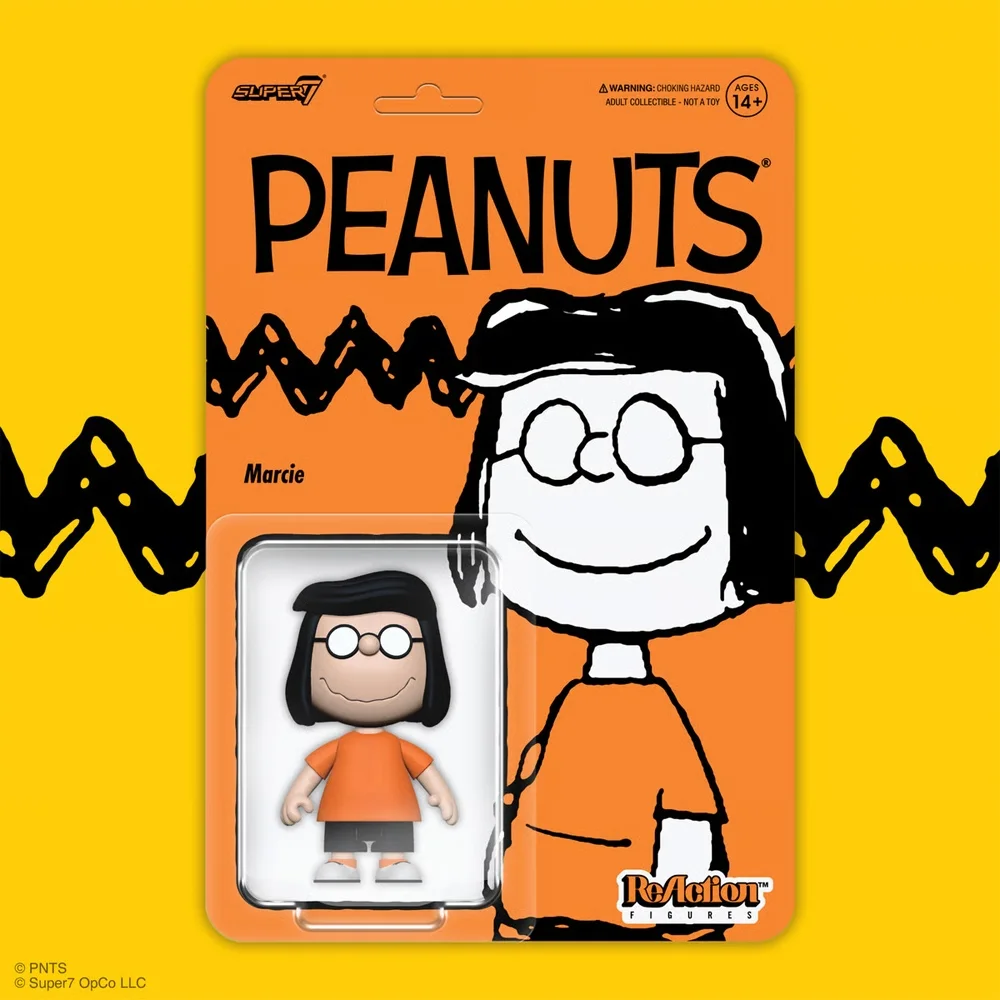 Peanuts ReAction Figures Wave 09 - Marcie Super7 Image 1