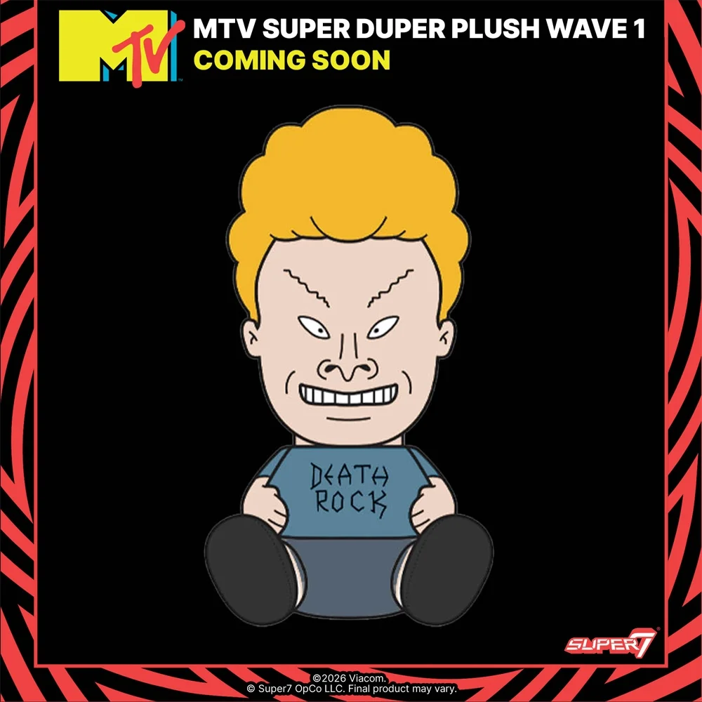 SuperDuper Plush MTV Wave 01 - Beavis (Super7) Image 1