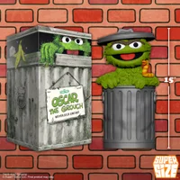 Sesame Street SuperSize Vinyl - Oscar The Grouch (Super7) - undefined undefined