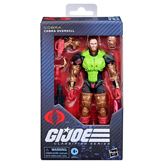 G.I. Joe Classified Series #201, Cobra Overkill Action Figure