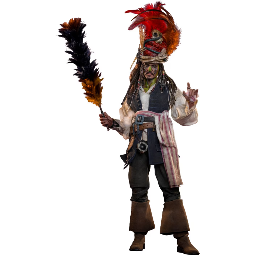 Hot Toys 1/6 Pelegostos Chief Jack Sparrow - Pirates of the Caribbean - Dead Man's Chest Image 1