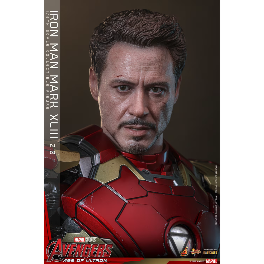 Hot Toys 1/6 Iron Man Mark XLIII (2.0) | Zavvi UK Hot Toys 1/6 Iron Man Mark XLIII (2.0) | Zavvi UK