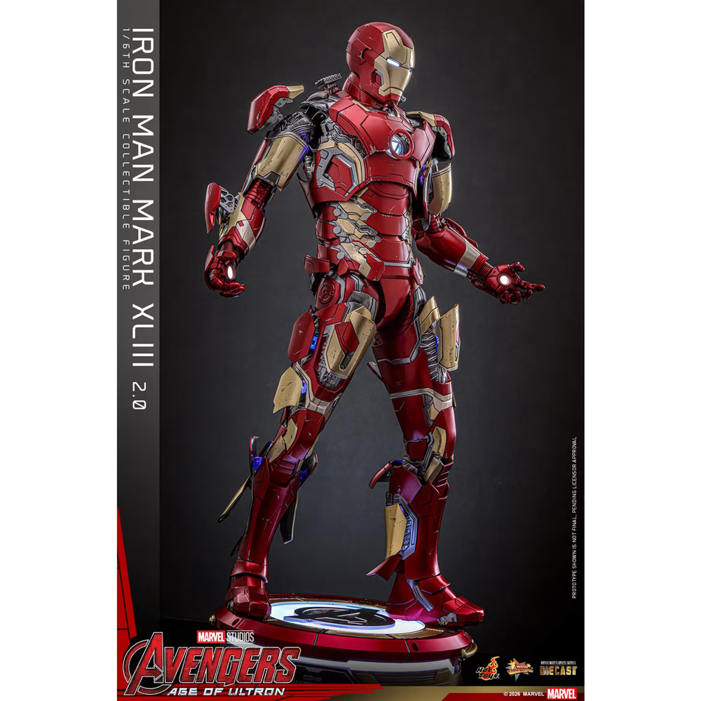 Hot Toys 1/6 Iron Man Mark XLIII (2.0) | Zavvi UK Hot Toys 1/6 Iron Man Mark XLIII (2.0) | Zavvi UK