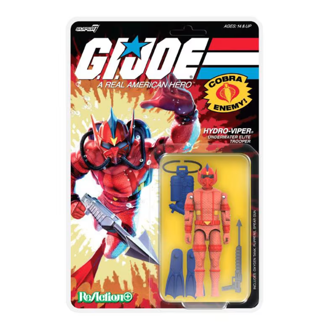G.I. JOE ReAction+ Wave 7 - Hydro Viper (Comic)