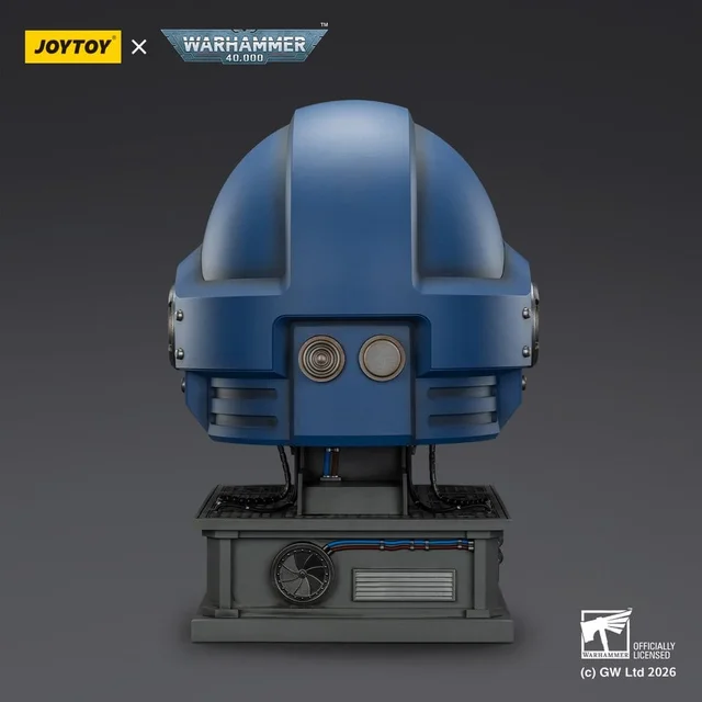 Warhammer 40,000 Captain MkX Helmet & Display Stand Ultramarines 44 cm