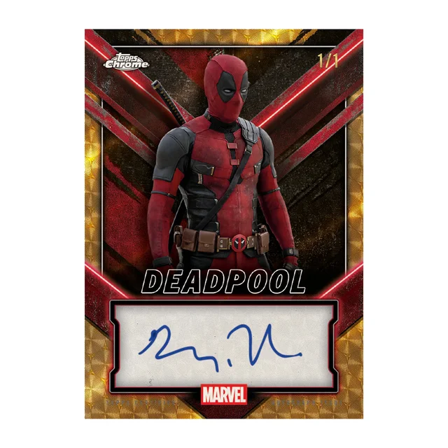 2025 Topps Deadpool Chrome Value Box