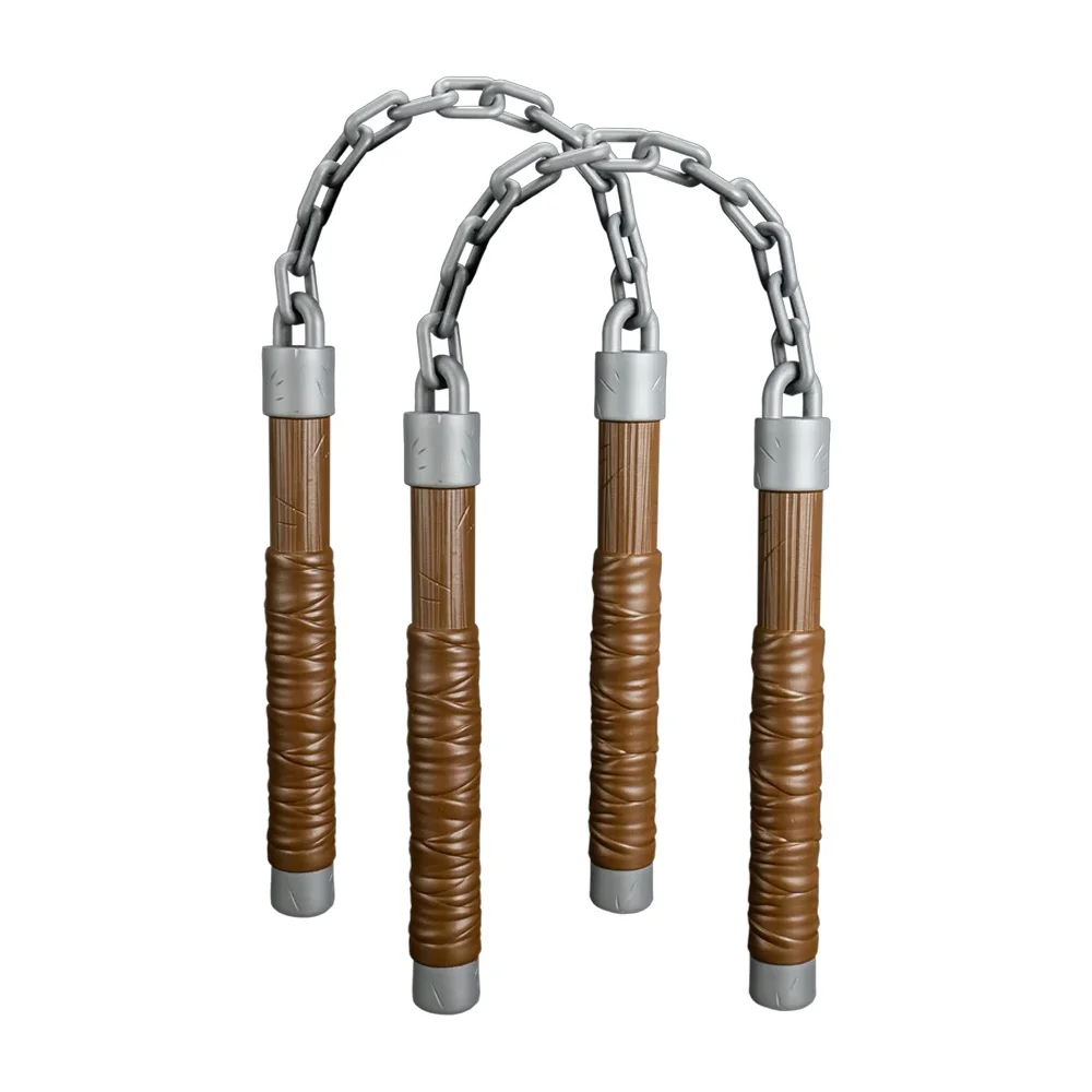TMNT Michelangelo's Nunchucks Costume Accessory (Nunchaku) Image 1