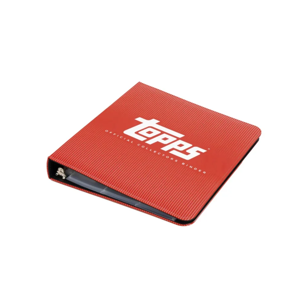 Topps Red Collectors Binder (40 Pages) Image 1