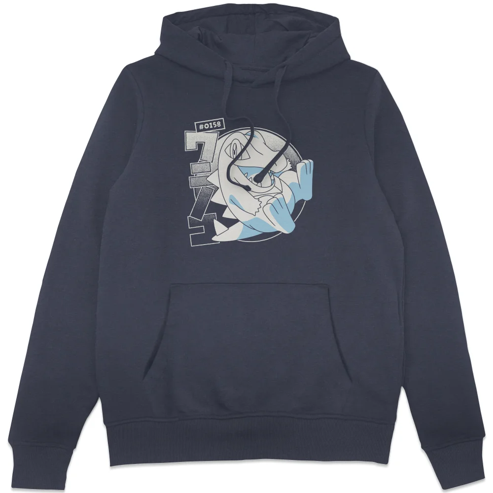 Pokémon Totodile Evolution Hoodie - Navy - XL Image 1