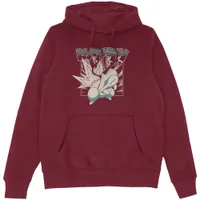 Pokémon Cyndaquil Evolution Hoodie - Burgundy - undefined undefined