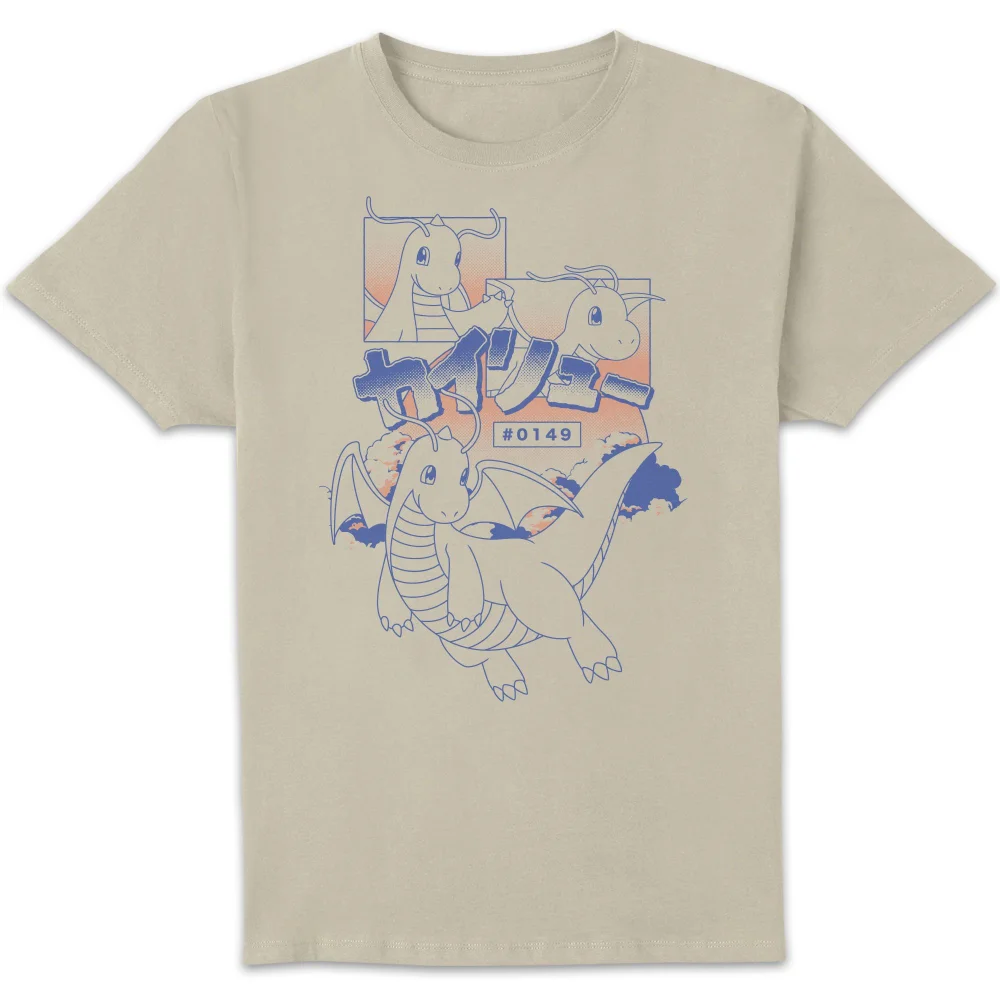Pokémon Dragonite Flight Unisex T-Shirt - Cream - S Image 1