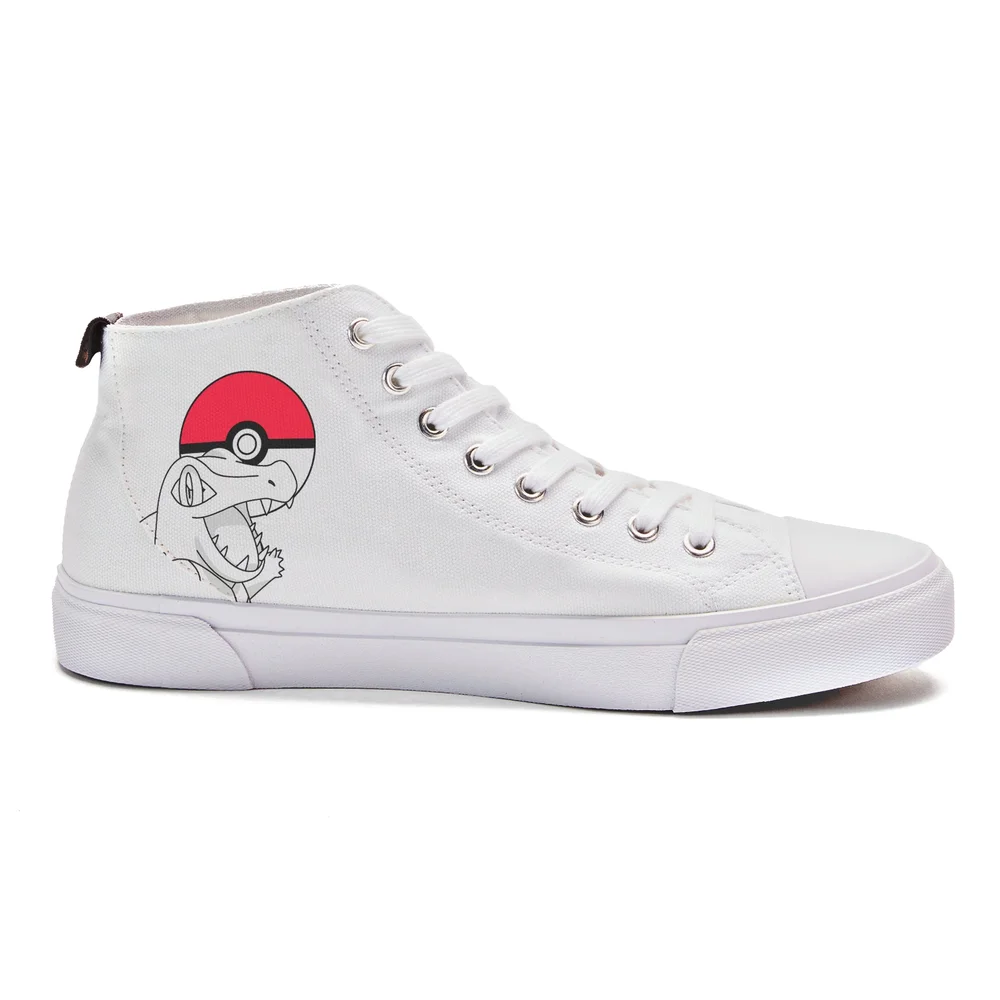 Pokémon Totodile Manga Panel High Top - White - UK 8 / EU 42 / US Men's 8.5 / US Women's 10 Image 1