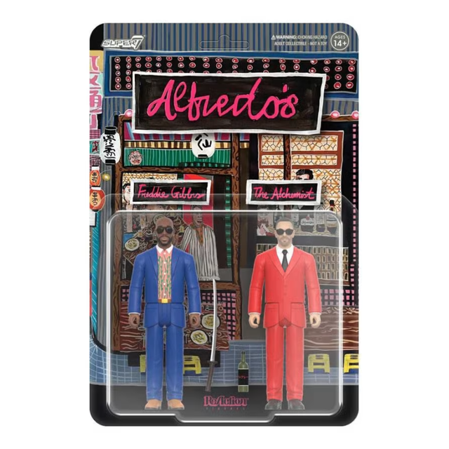 Alfredo ReAction Wave 1 - Freddie Gibbs and The Alchemist Twin Pack Figure