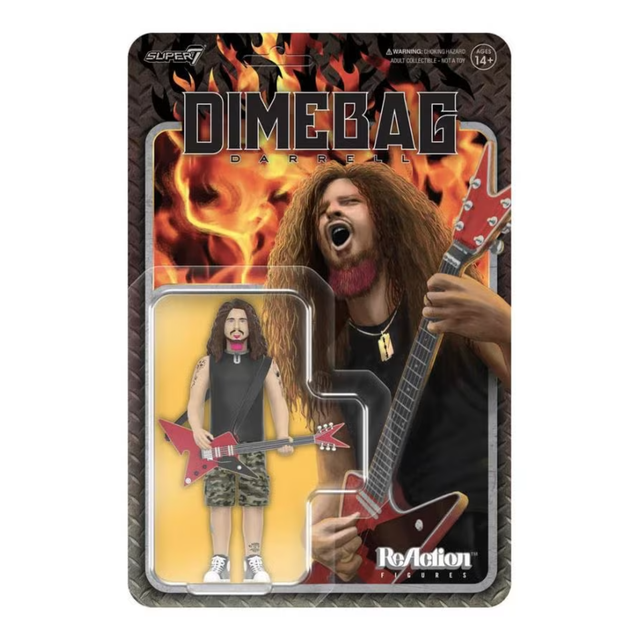 Dimebag Darrell ReAction Figures Wave 1 - Dimebag Darrell (Culprit) Figure
