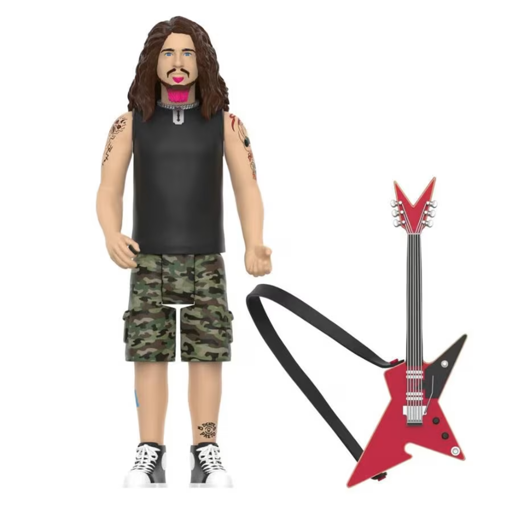 Dimebag Darrell ReAction Figures Wave 1 - Dimebag Darrell (Culprit) Figure Image 1