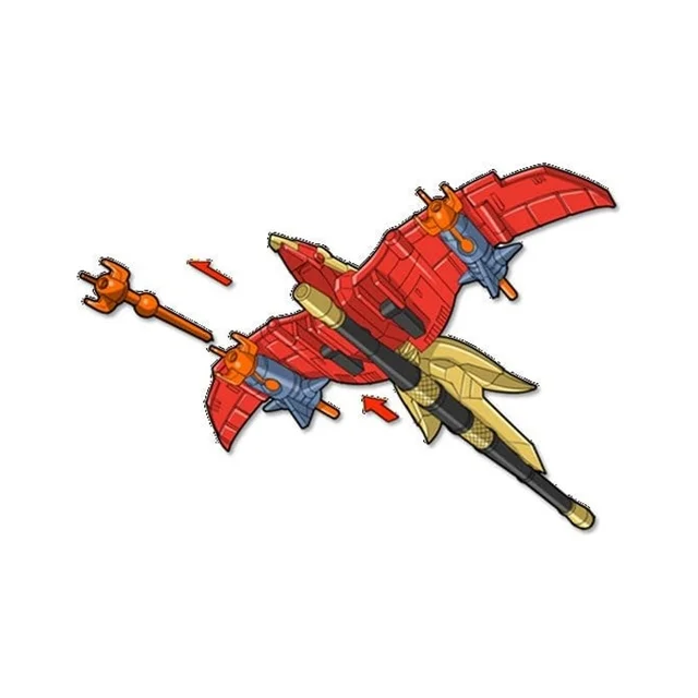 Mighty Morphin Power Rangers Thunderzord Action Figure Firebird