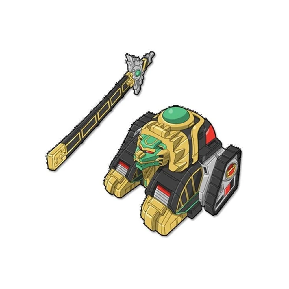 Mighty Morphin Power Rangers Thunderzord Action Figure Lion Image 1