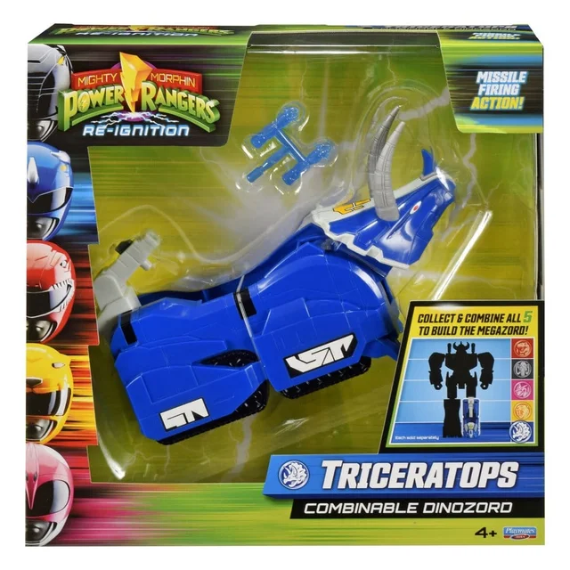 Mighty Morphin Power Rangers Combinable Dinozord Action Figure Triceratops 20 cm