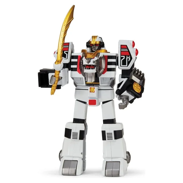 Mighty Morphin Power Rangers White Tigerzord Action Figure 25 cm