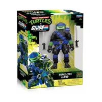 Teenage Mutant Ninja Turtles x G.I. Joe Crossover Classics Action Figure Leonardo x Snake Eyes 12 cm