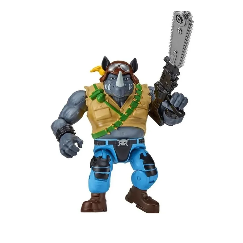 Teenage Mutant Ninja Turtles x G.I. Joe Crossover Classics Action Figure Rocksteady x Dreadnok Buzzer 12 cm Image 1
