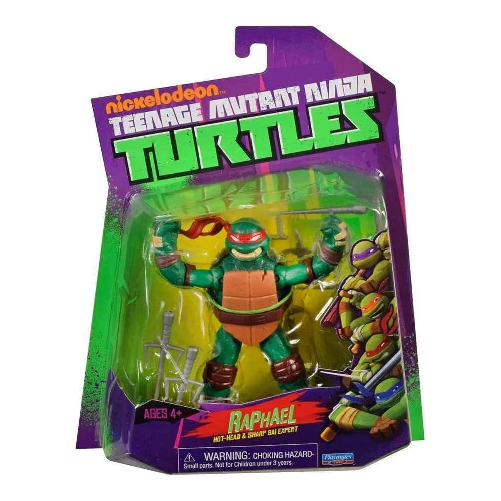 Teenage Mutant Ninja Turtles World of TMNT Action Figure Raphael 11 cm Image 1
