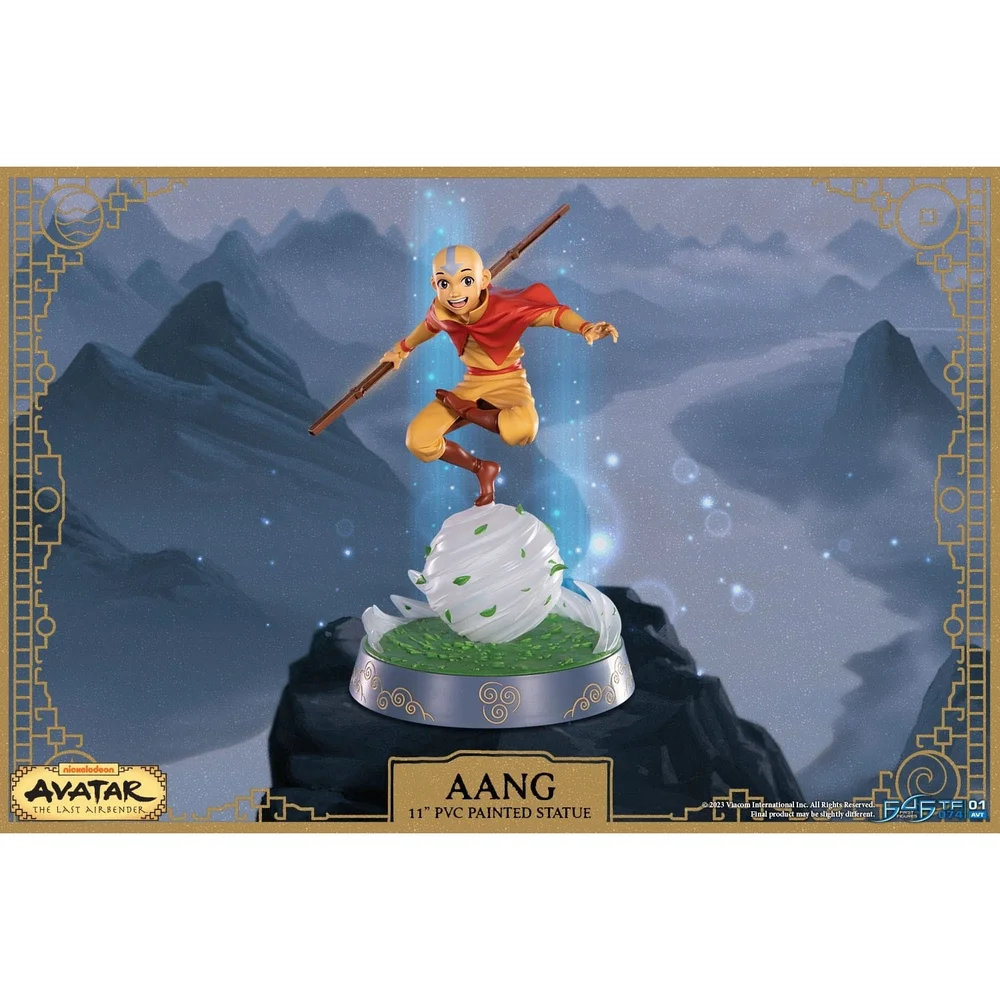 First 4 Figures Avatar: The Last Airbender Aang Standard Edition PVC Statue (27cm) Image 1