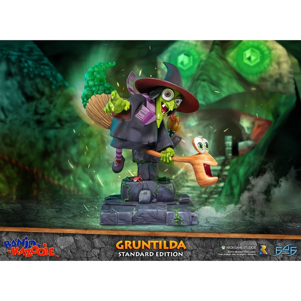 First 4 Figures Banjo Kazooie Gruntilda Resin Statue (40cm) Image 1