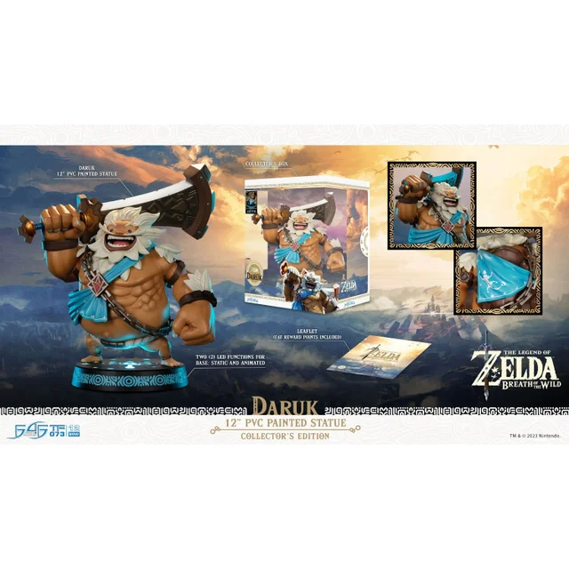 First 4 Figures The Legend Of Zelda: Breath Of The Wild Daruk Collector's Edition PVC Statue (30cm)
