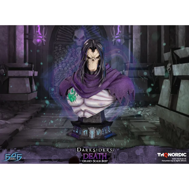 First 4 Figures Darksiders Death Grand Scale Bust Resin Statue (36cm)
