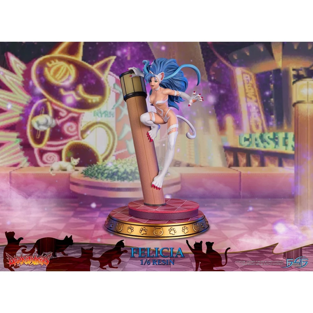 First 4 Figures Darkstalkers Felicia Resin Statue (40cm) Image 1