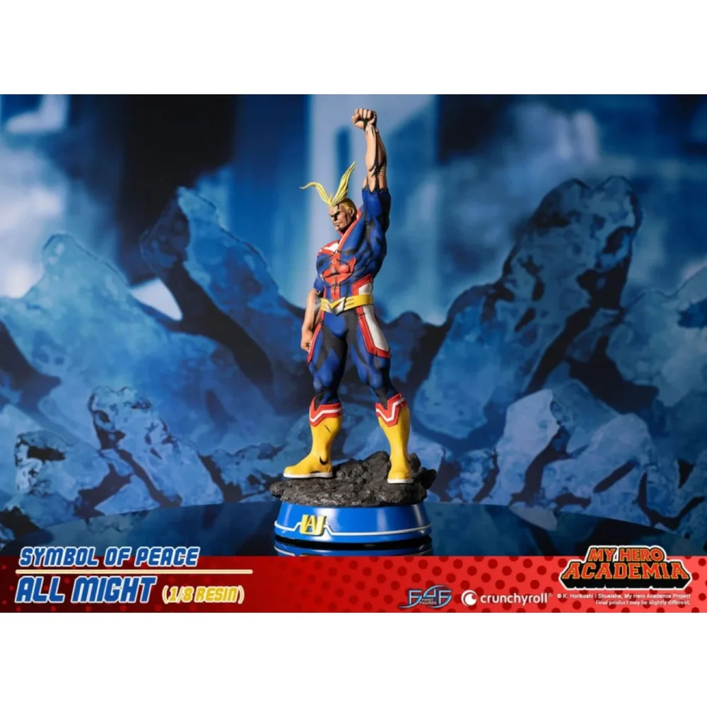 First 4 Figures My Hero Academia Symbol Of Peace All Might 1/8th Scale Resin Statue Image 1
