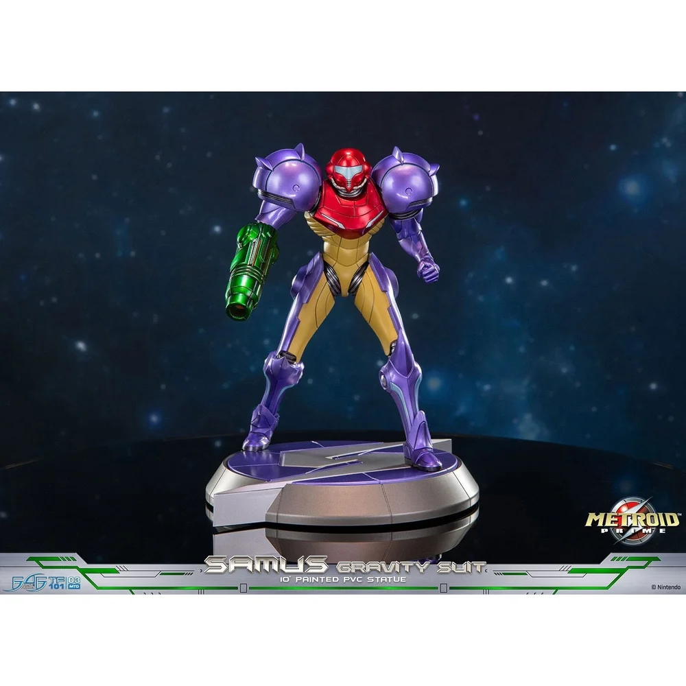 First 4 Figures Metroid Prime Samus Gravity Suit Standard Edition PVC Statue (25cm) Image 1