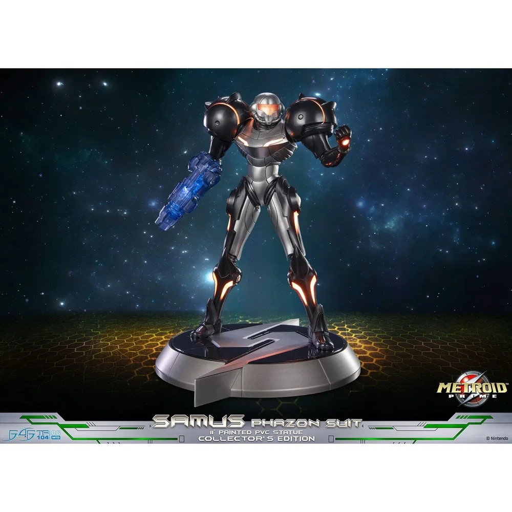 First 4 Figures Metroid Prime Samus Phaszon Suit Collector's Edition PVC Statue (28cm) Image 1