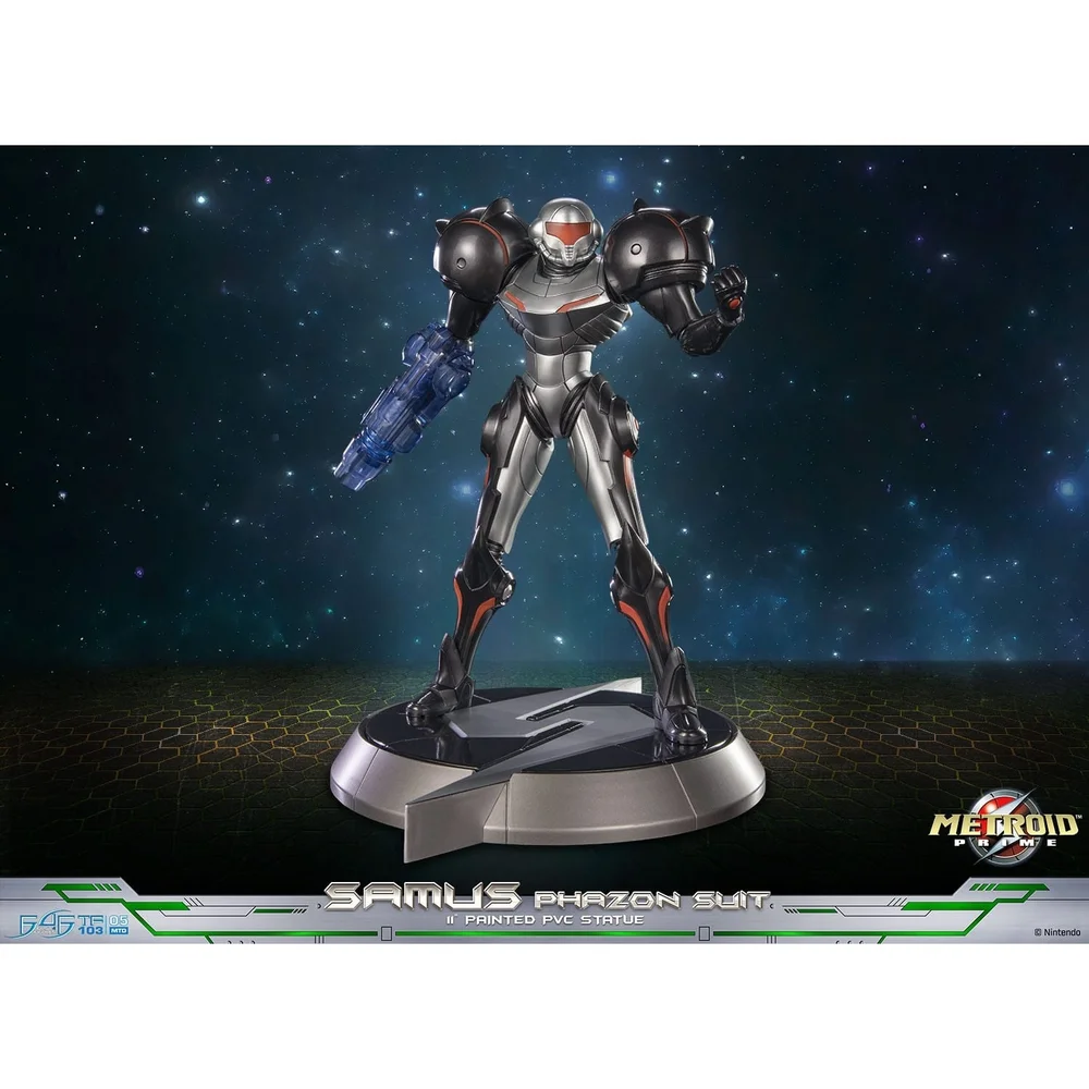 First 4 Figures Metroid Prime Samus Phaszon Suit Standard Edition PVC Statue (28cm) Image 1