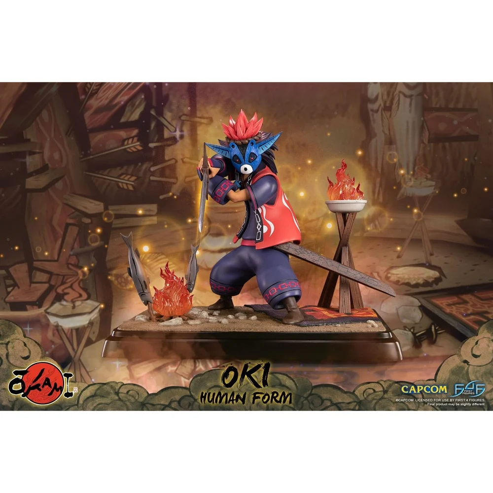 First 4 Figures Okami Oki Human Form Resin Statue (38cm) Image 1