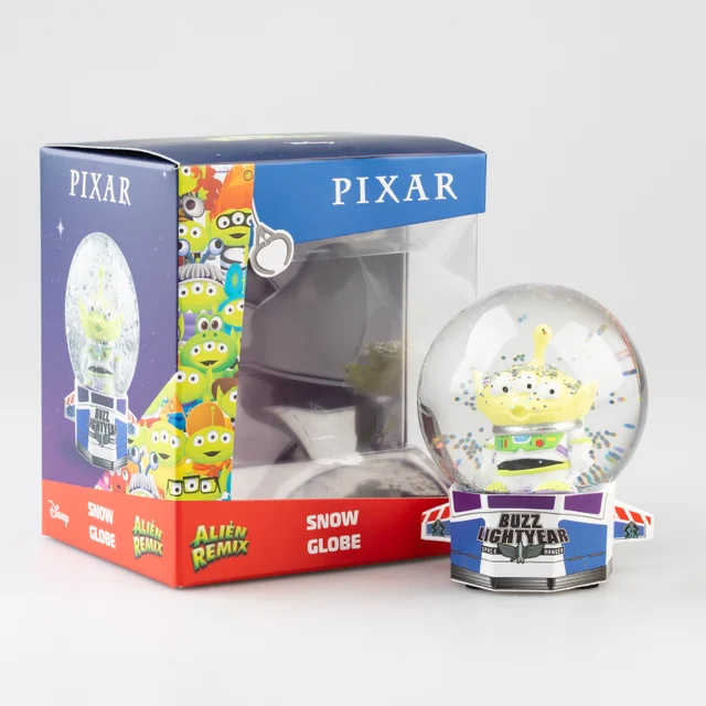 Disney Pixar Toy Story Alien Remix Buzz Lightyear Snow Globe