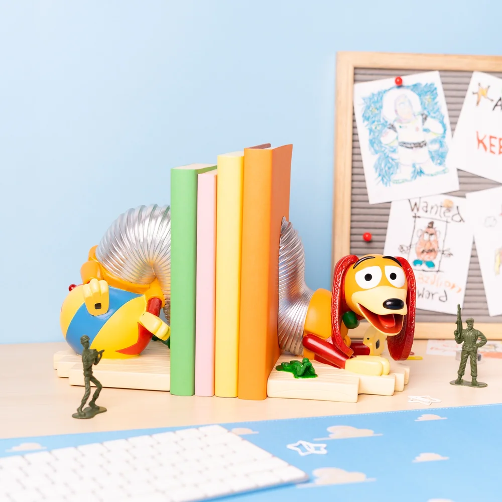 Disney Pixar Toy Story "Slinky Dog" Sculpted Bookend Set Image 1