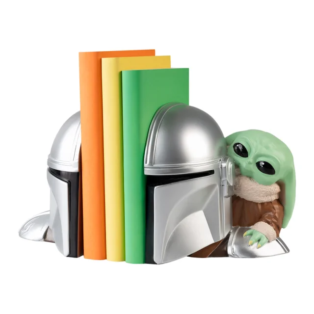 Star Wars The Mandalorian And Grogu Bookends
