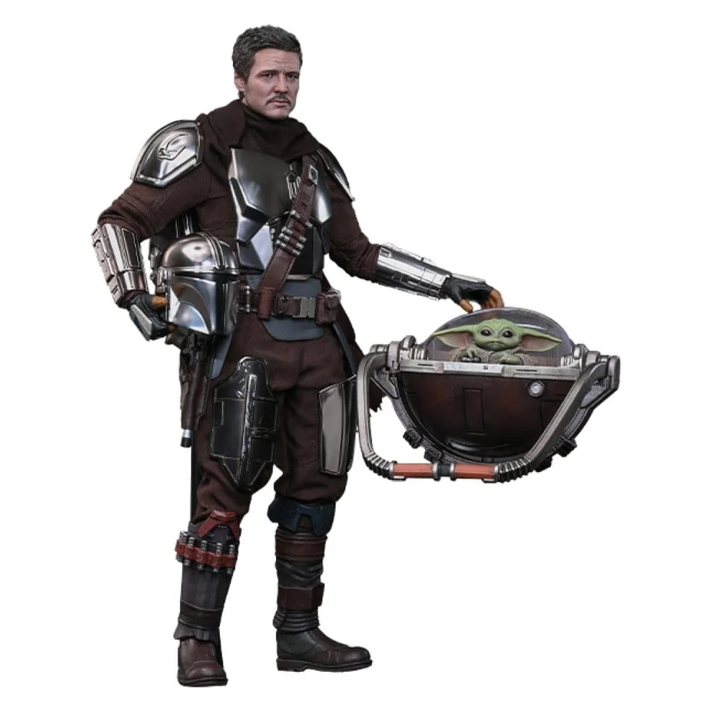 Star Wars: The Mandalorian & Grogu Movie Masterpiece Action Figure 1/6 The Mandalorian and Grogu (Deluxe Version) 31 cm Image 1