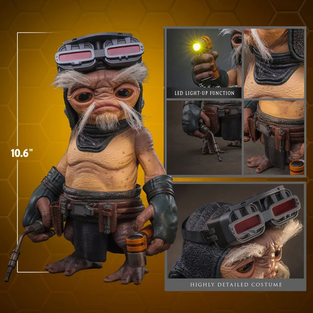 Star Wars: The Mandalorian & Grogu Life-Size Figure Anzellan Droidsmith 27 cm