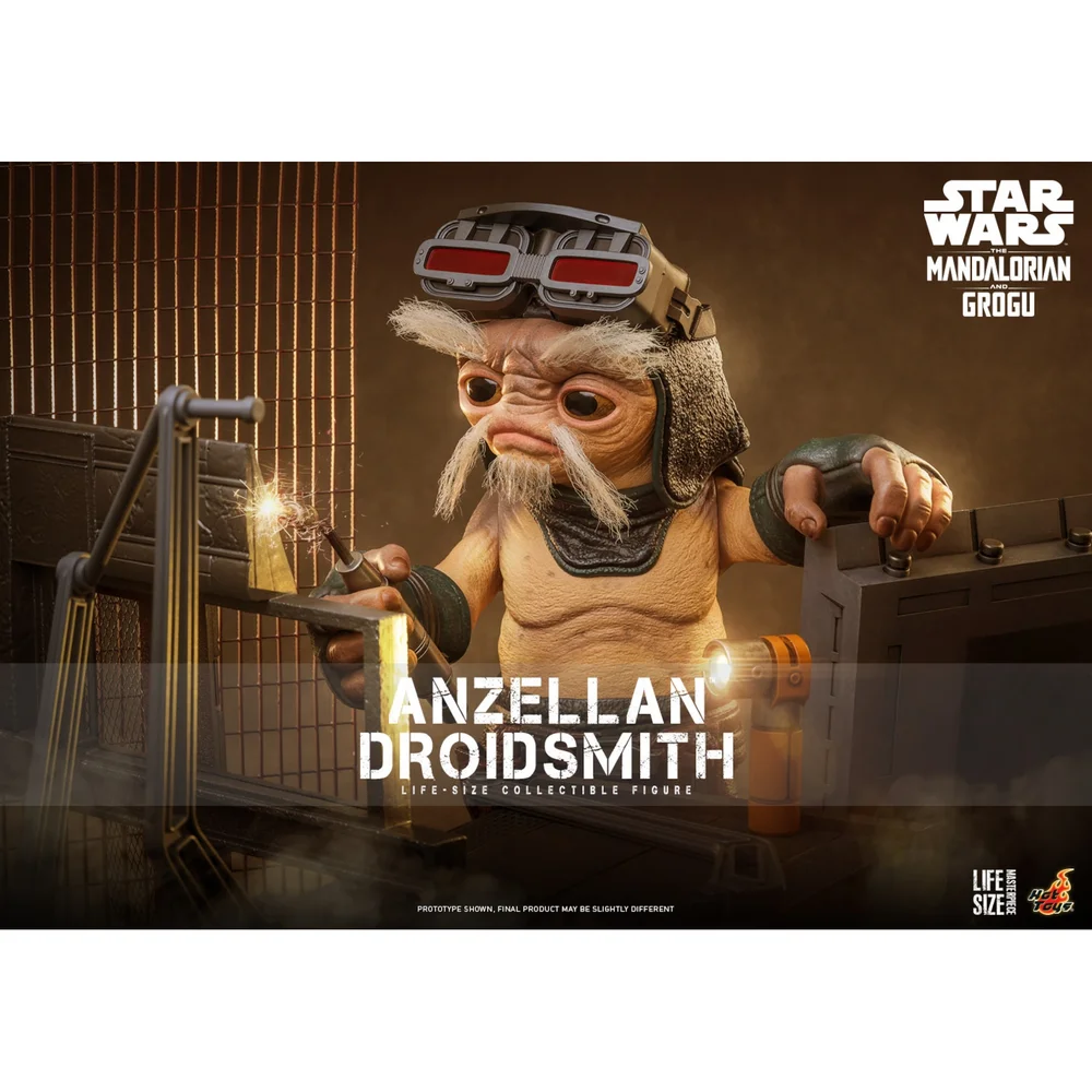 Star Wars: The Mandalorian & Grogu Life-Size Figure Anzellan Droidsmith 27 cm Image 1