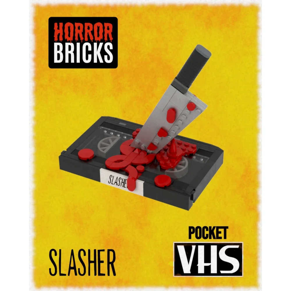 POCKET VHS #1 : Slasher - Limited First Edition By Horror Bricks Image 1
