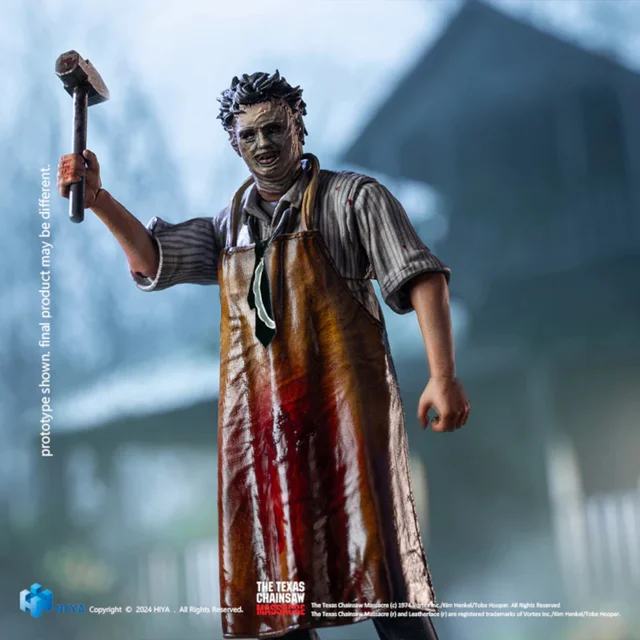 HIYA Toys 1/18 Scale Texas Chainsaw Massacre 1974 Leatherface Killing Mask Figure