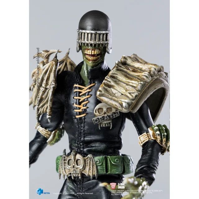 HIYA Toys 1/12 Scale Super Series Judge Death Action Figure